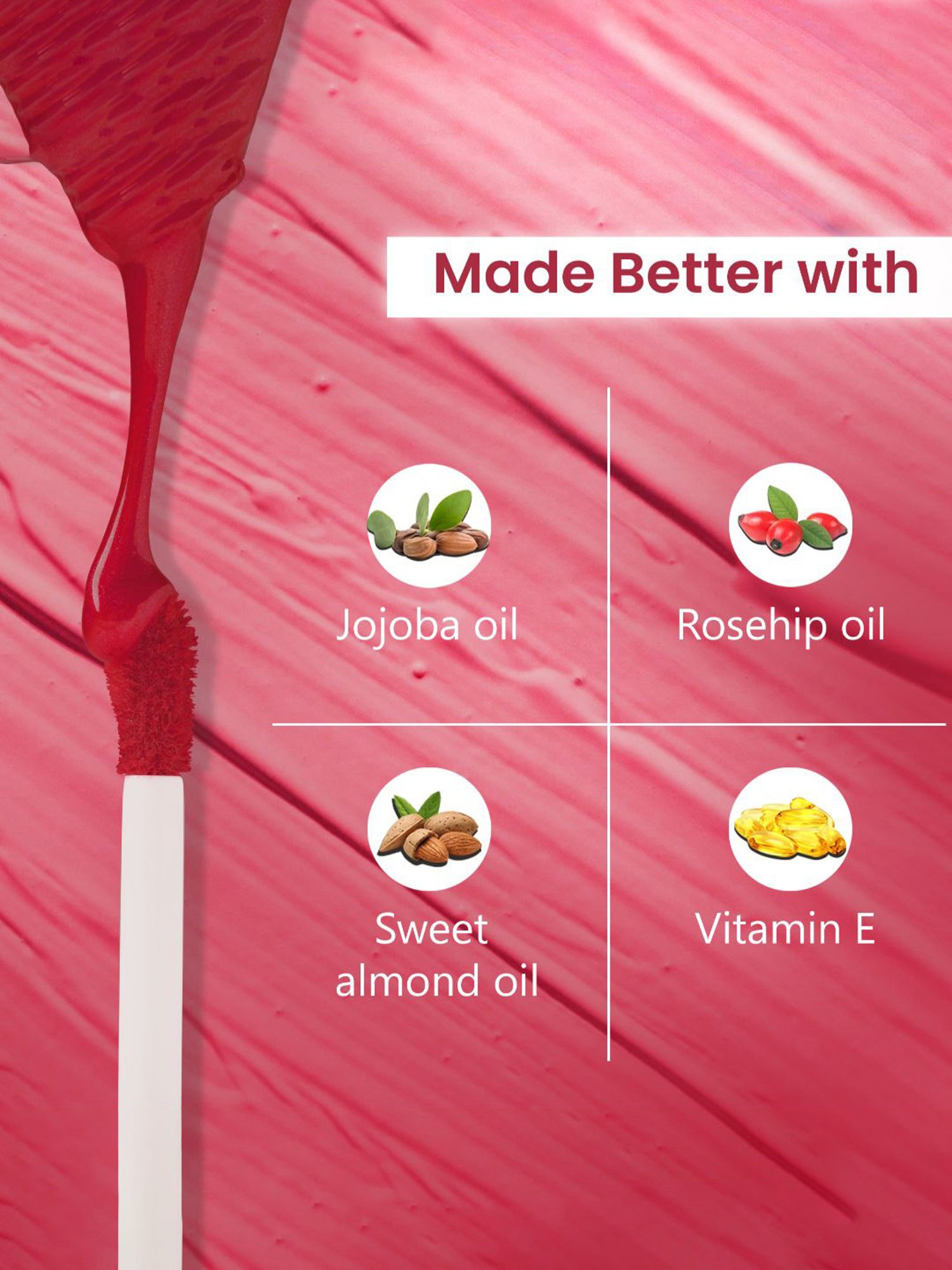 Glamveda Always On Matte Liquid Lipstick Mini Kiss Me-019 - 1.2 ml