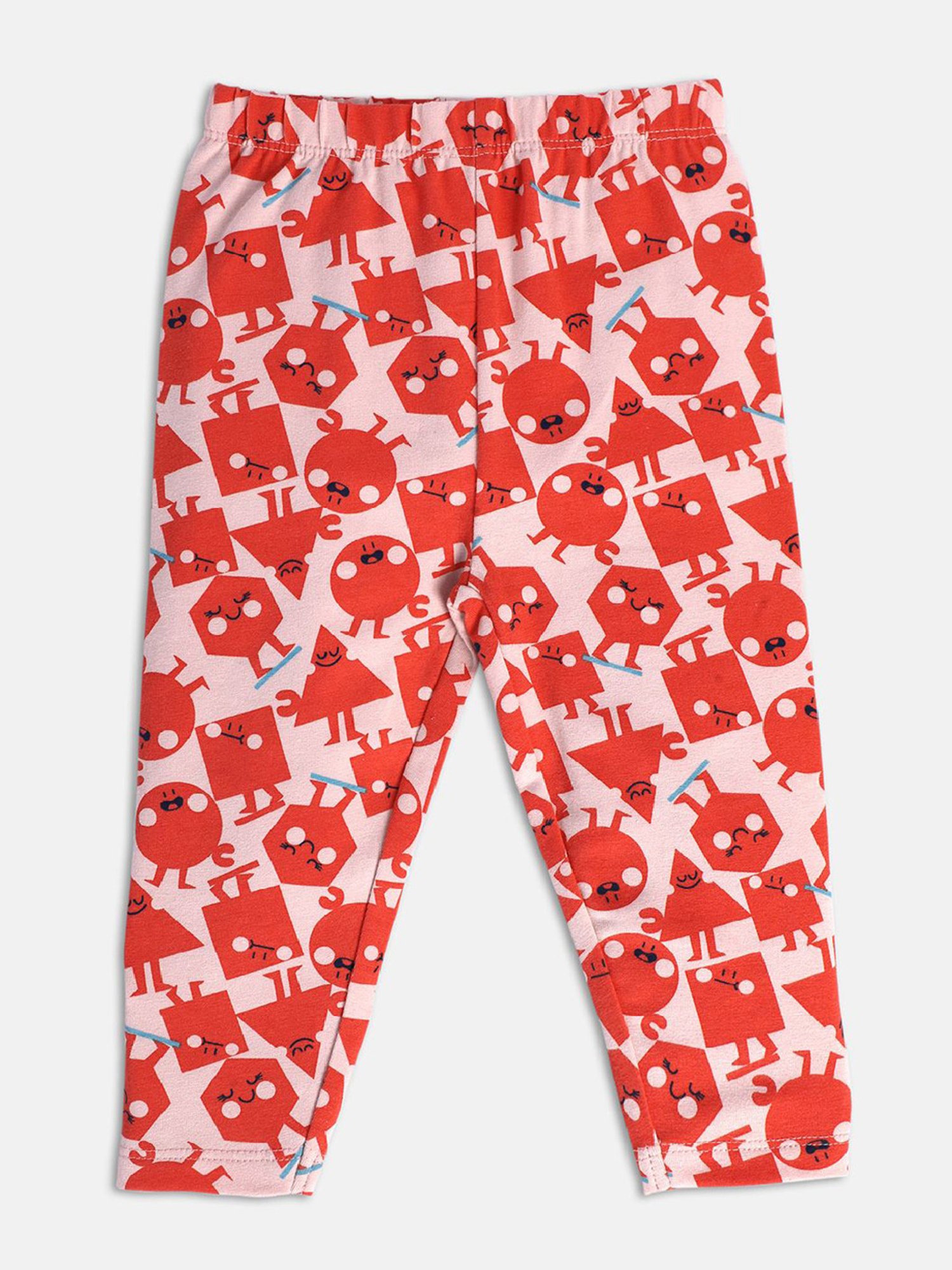 Nino Bambino Kids Multicolor Printed Leggings