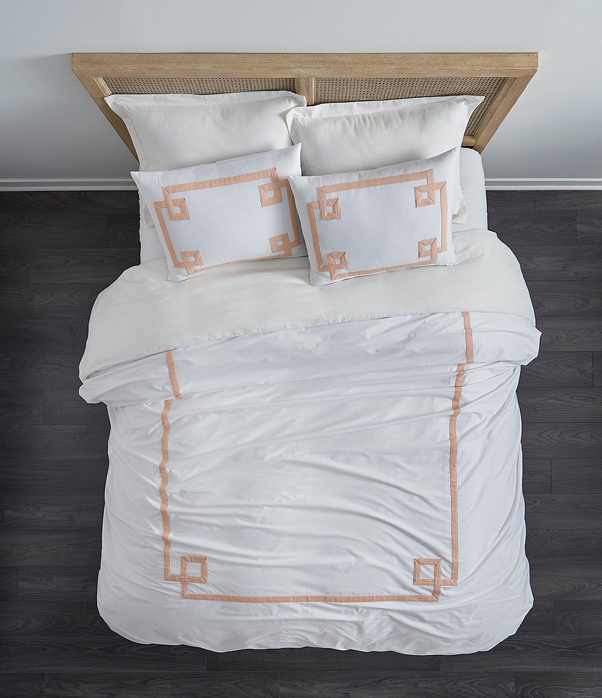 Villa by Noble Excellence Greek Key Duvet Cover