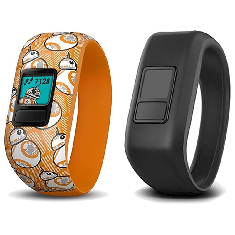 vivofit jr. 2, Kids Fitness/Activity Tracker, 1-Year Battery Life, Stretchy Band, Minnie Mouse