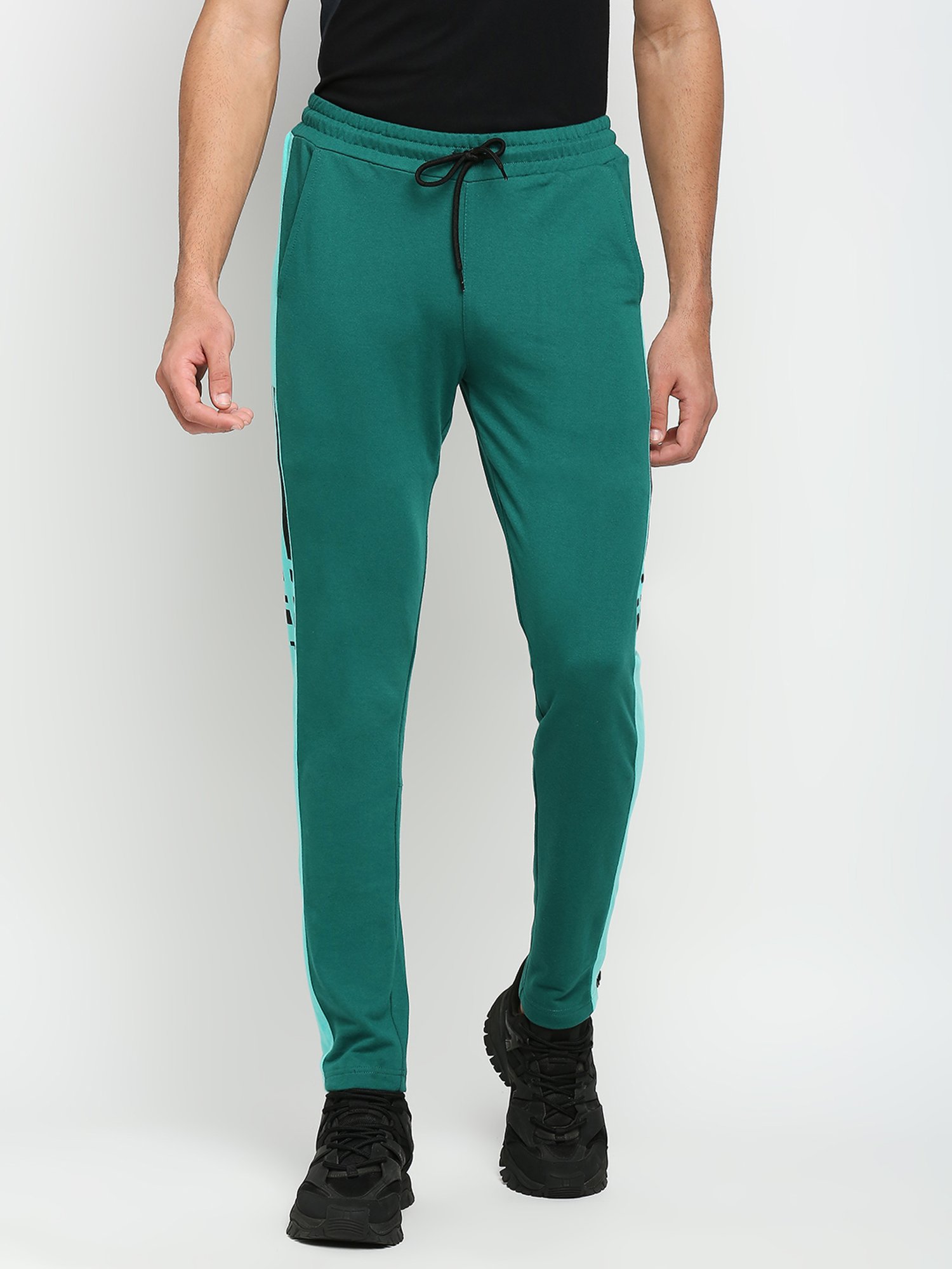 Fitz Green Slim Fit Trackpants