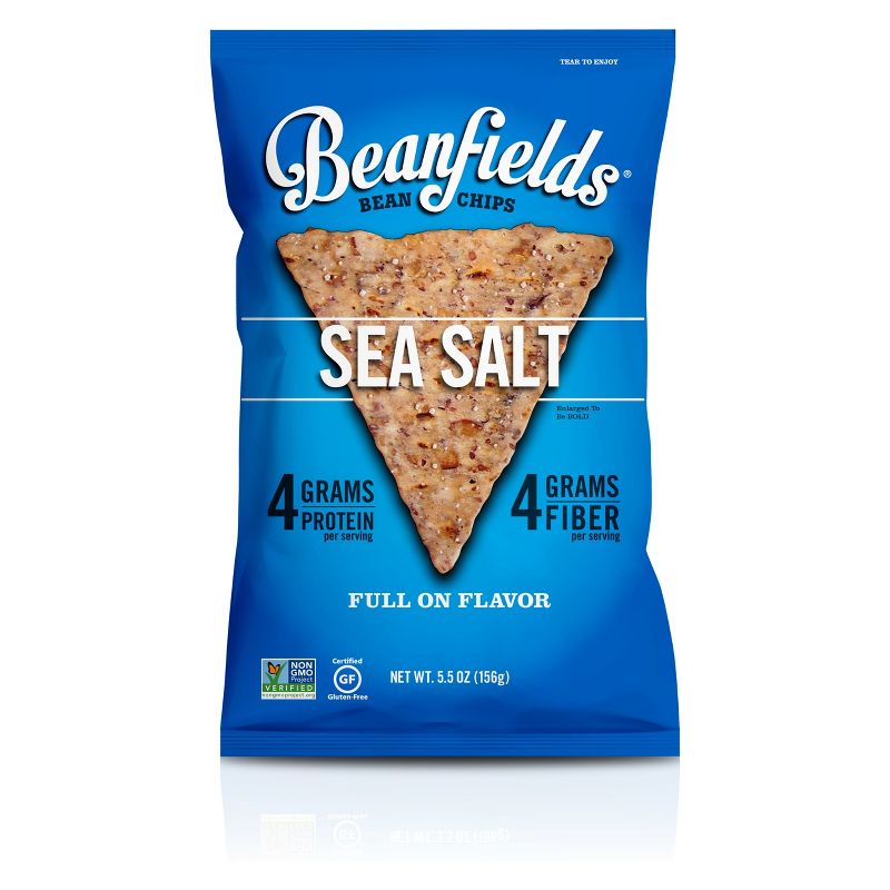 Beanfields Sea Salt Bean & Rice Chips - 6oz