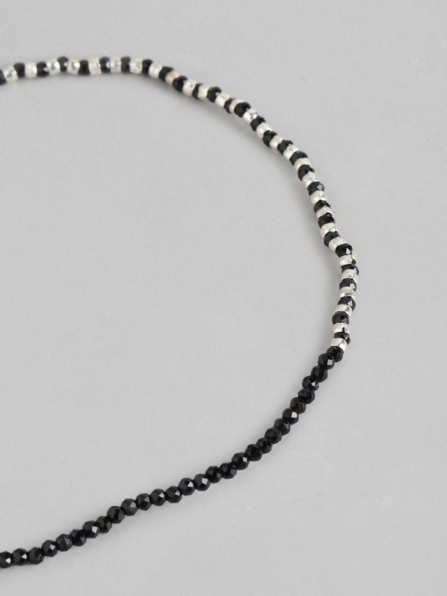 Zavya 92.5 Sterling Silver Evil Eye Anklet for Women