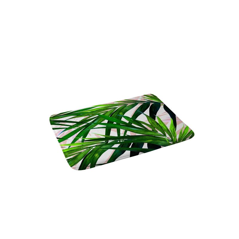 2pc Solid Memory Foam Shag Bath Mat Set Blue - Yorkshire Home