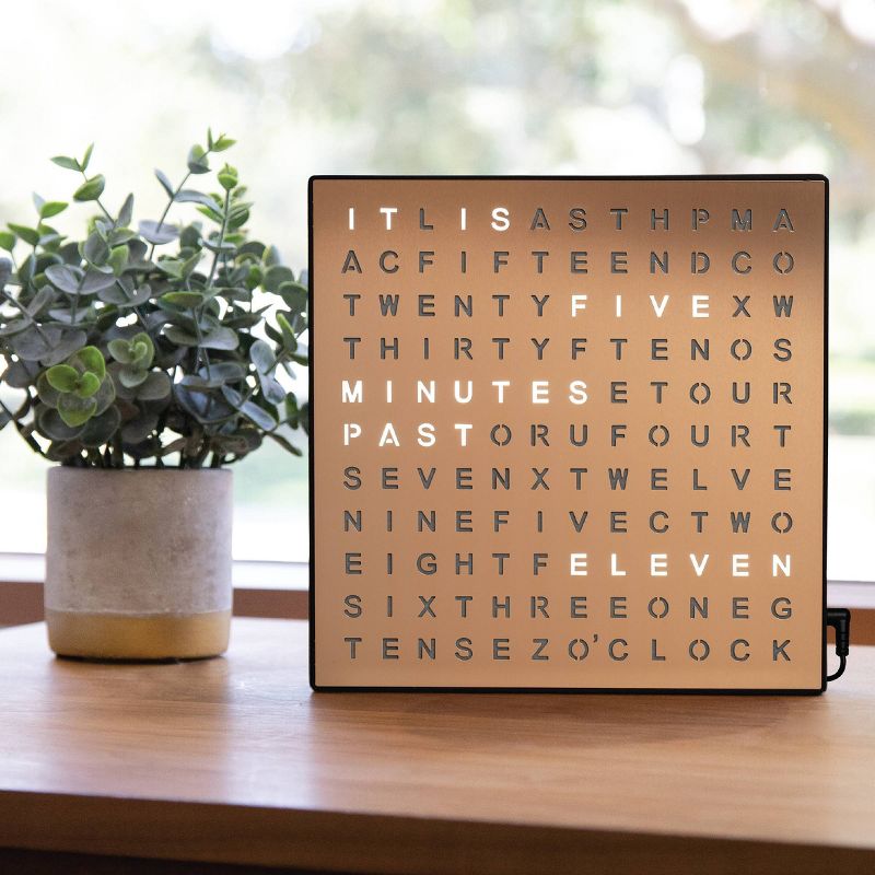 Small Weathered Table Clock White - Stonebriar Collection