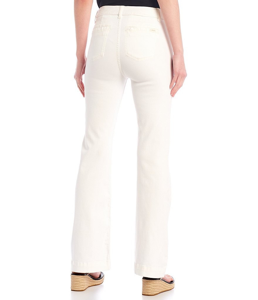 JEN7 by 7 for All Mankind Tailorless Belted High Rise Trouser Jeans