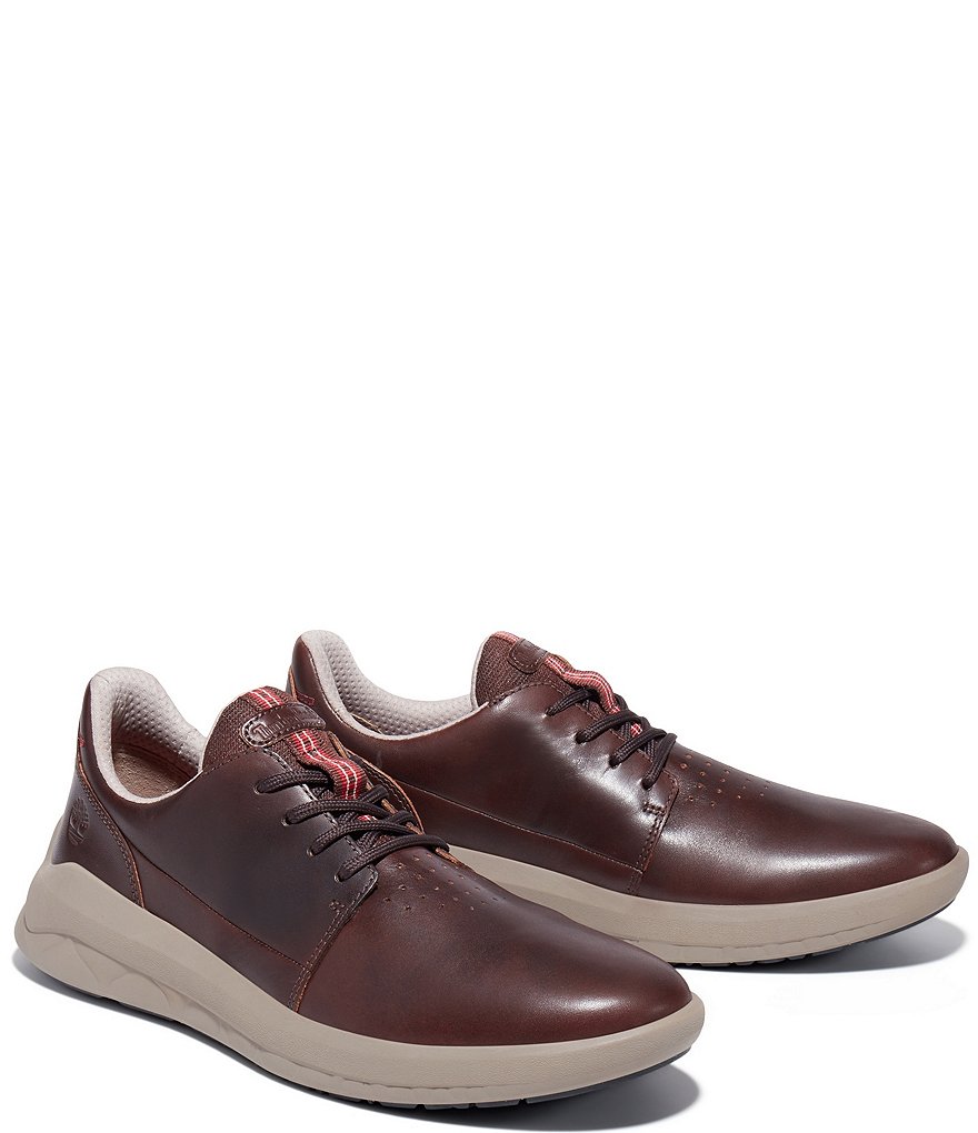 ECCO Track II Low Leather Oxfords