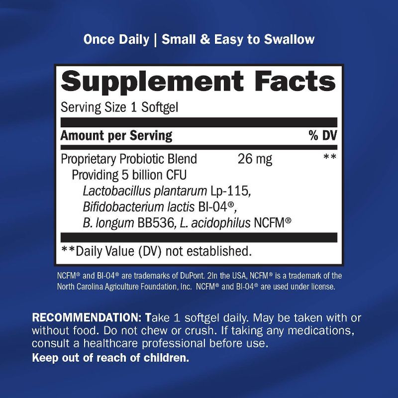 Nature's Way Probiotic Pearls Max Potency Softgels - 30ct