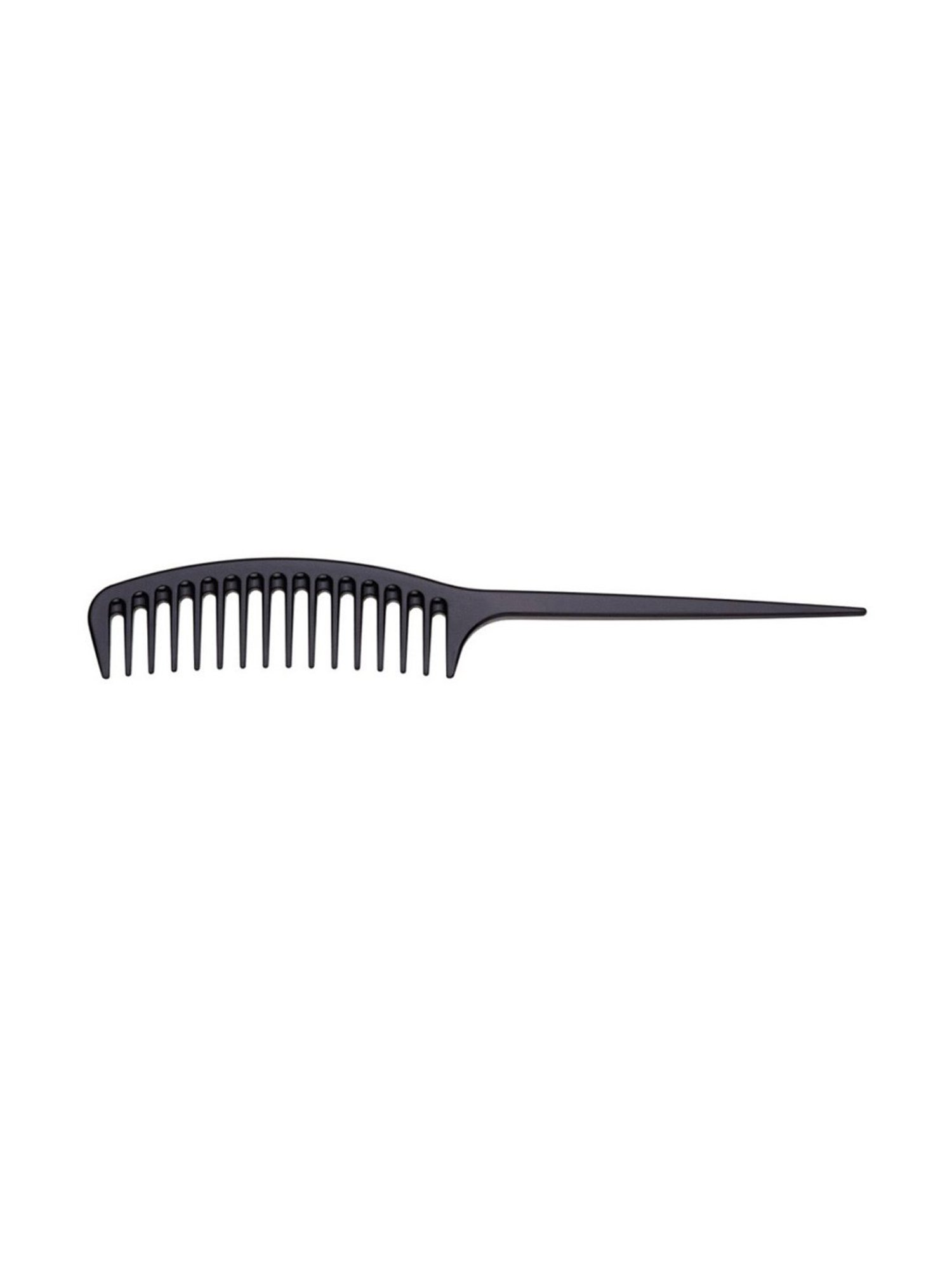 Janeke 1830 Professional Long Tail & Wavy Frame Carbon Fibre Fashion Hair Comb - 21 cm