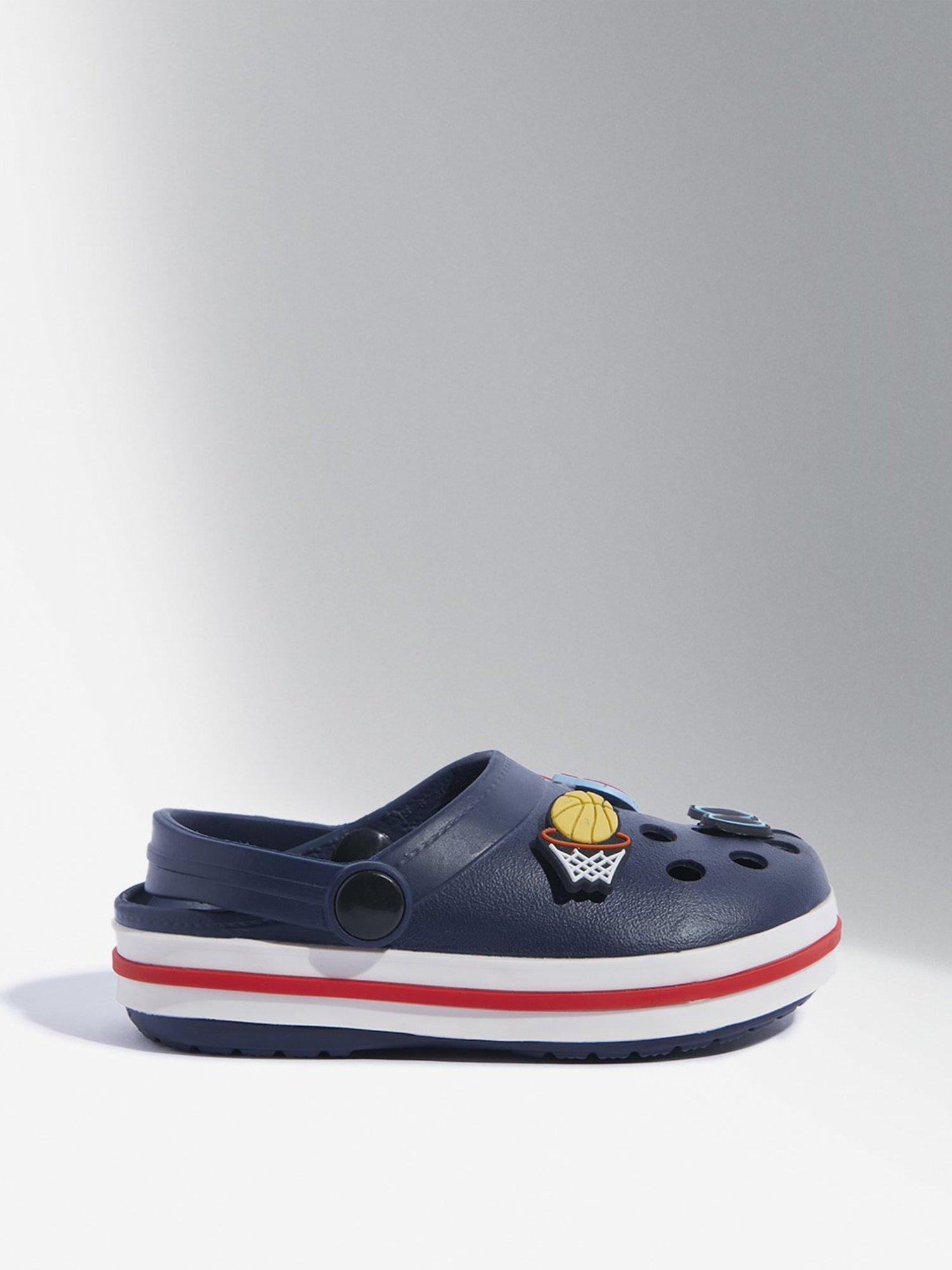 Yellow by Westside Navy Applique-Detailed Clogs