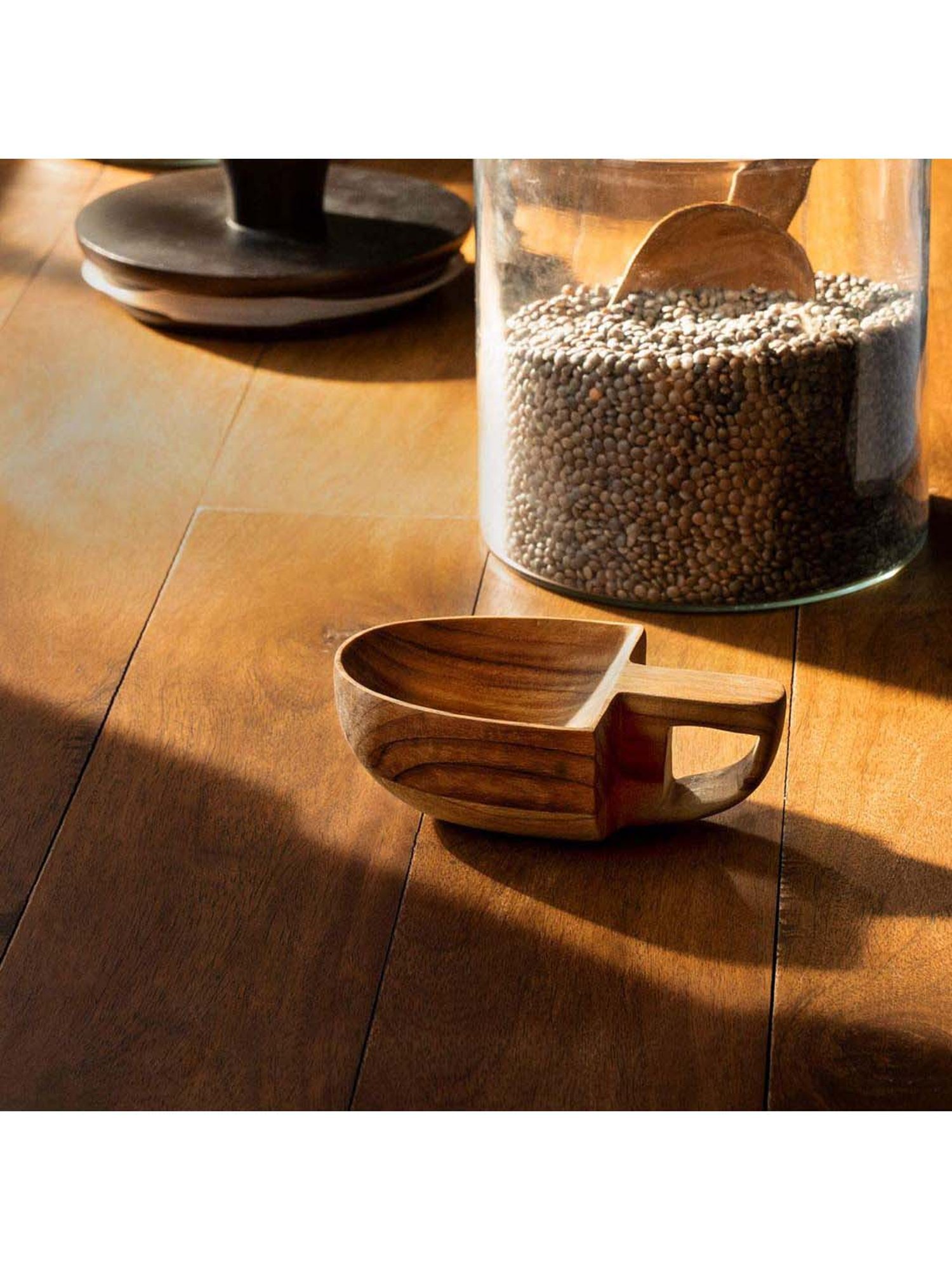 HAZEL Silver Stainless Steel Spatula with Beveled Edge