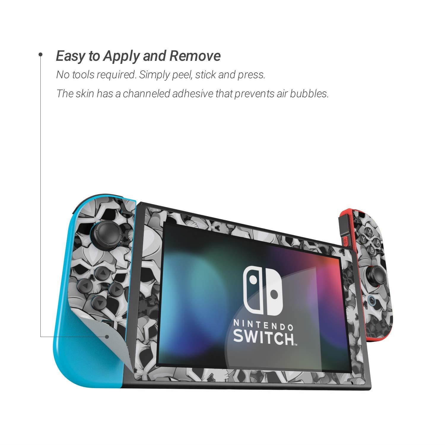 Bones - Decal Sticker Wrap - Compatible with Nintendo Switch