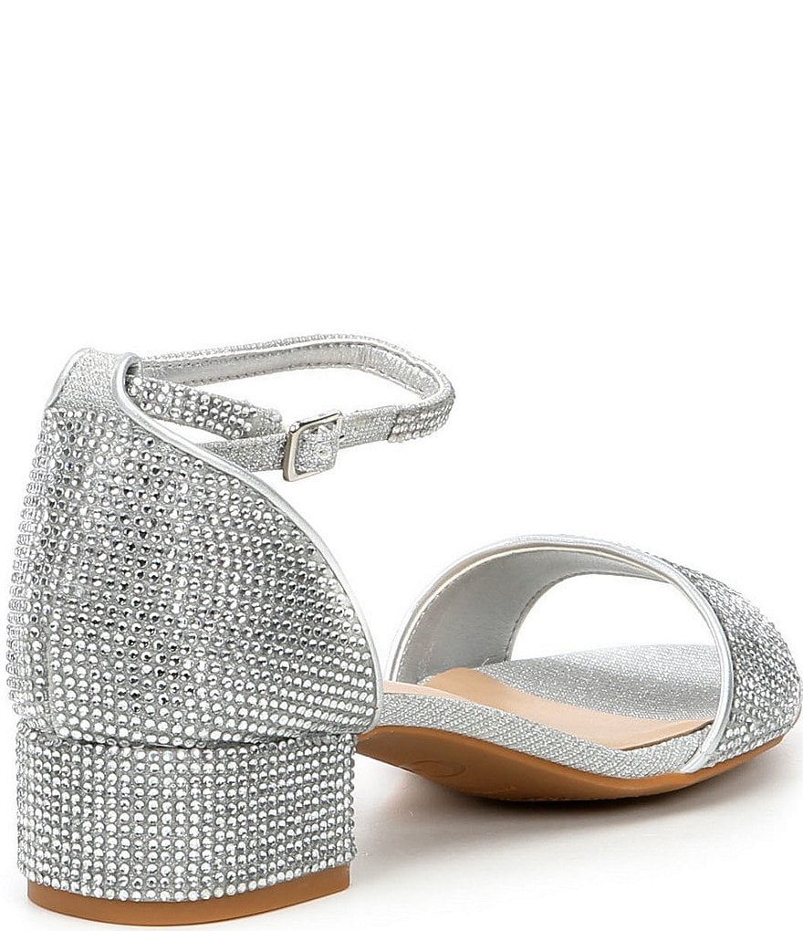 GB Girls' Amaze-Girl Jeweled Two Piece Dress Sandals (Toddler)