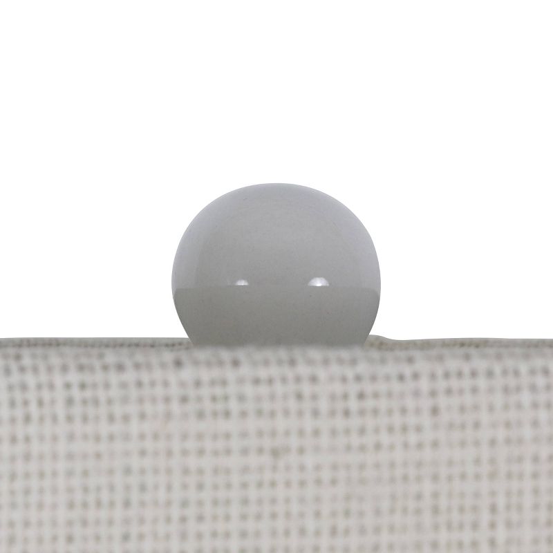 30" Ceramic Callie Table Lamp White - Decor Therapy