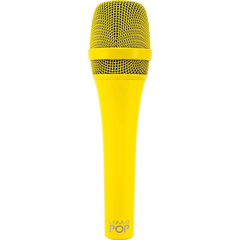 Vocal Dynamic Microphone Yellow LSM9 POP