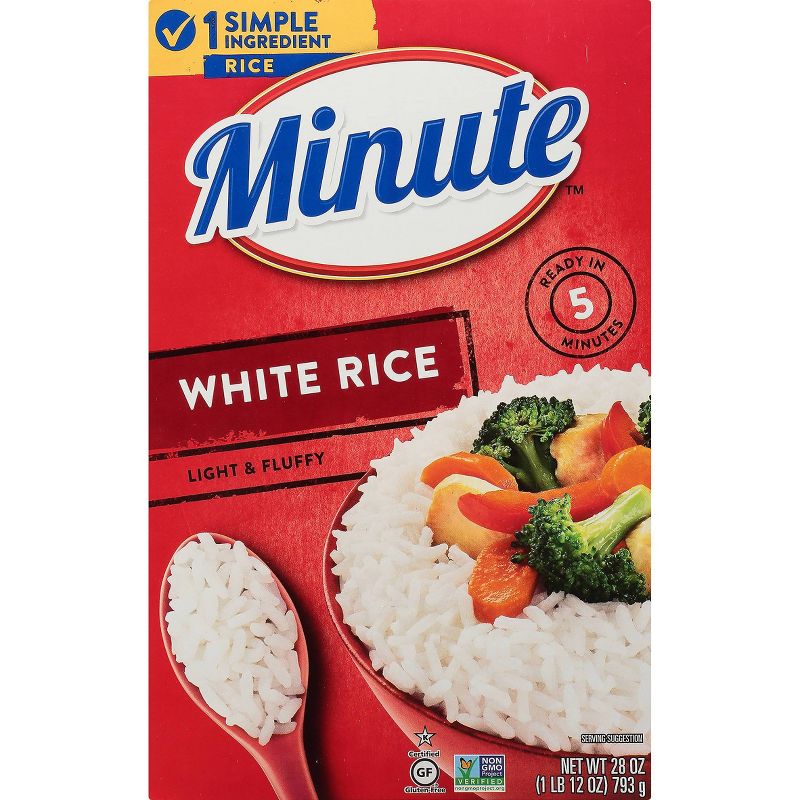 Minute Rice Long Grain White Rice - 28oz