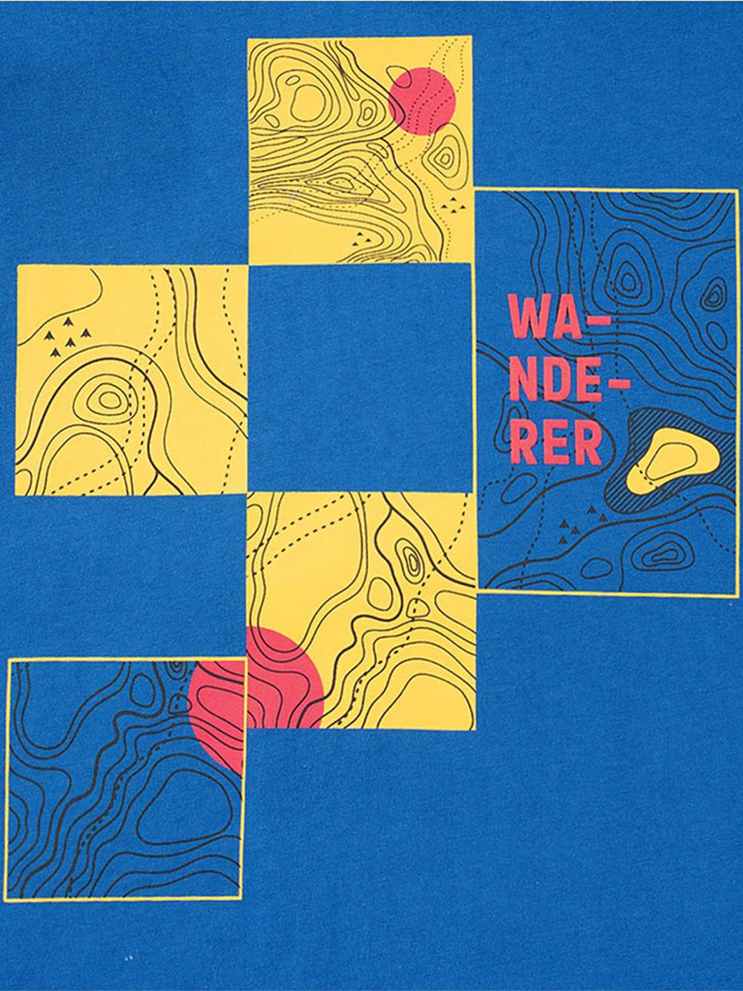 Edheads Kids Blue Cotton Printed T-Shirt