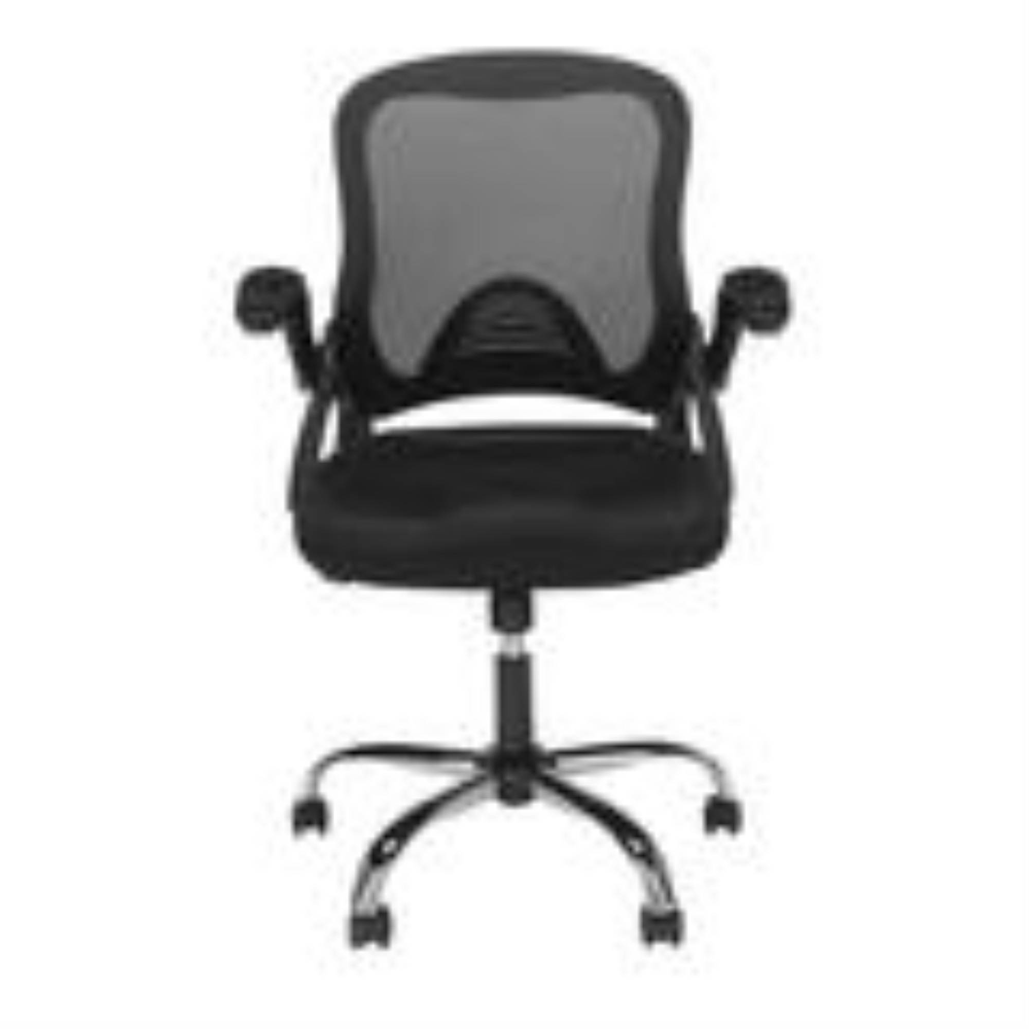 OFM Essentials Collection Mesh Back Office Chair, Task Chair with Flip-up Arms, in Black (ESS-3013-BLK)