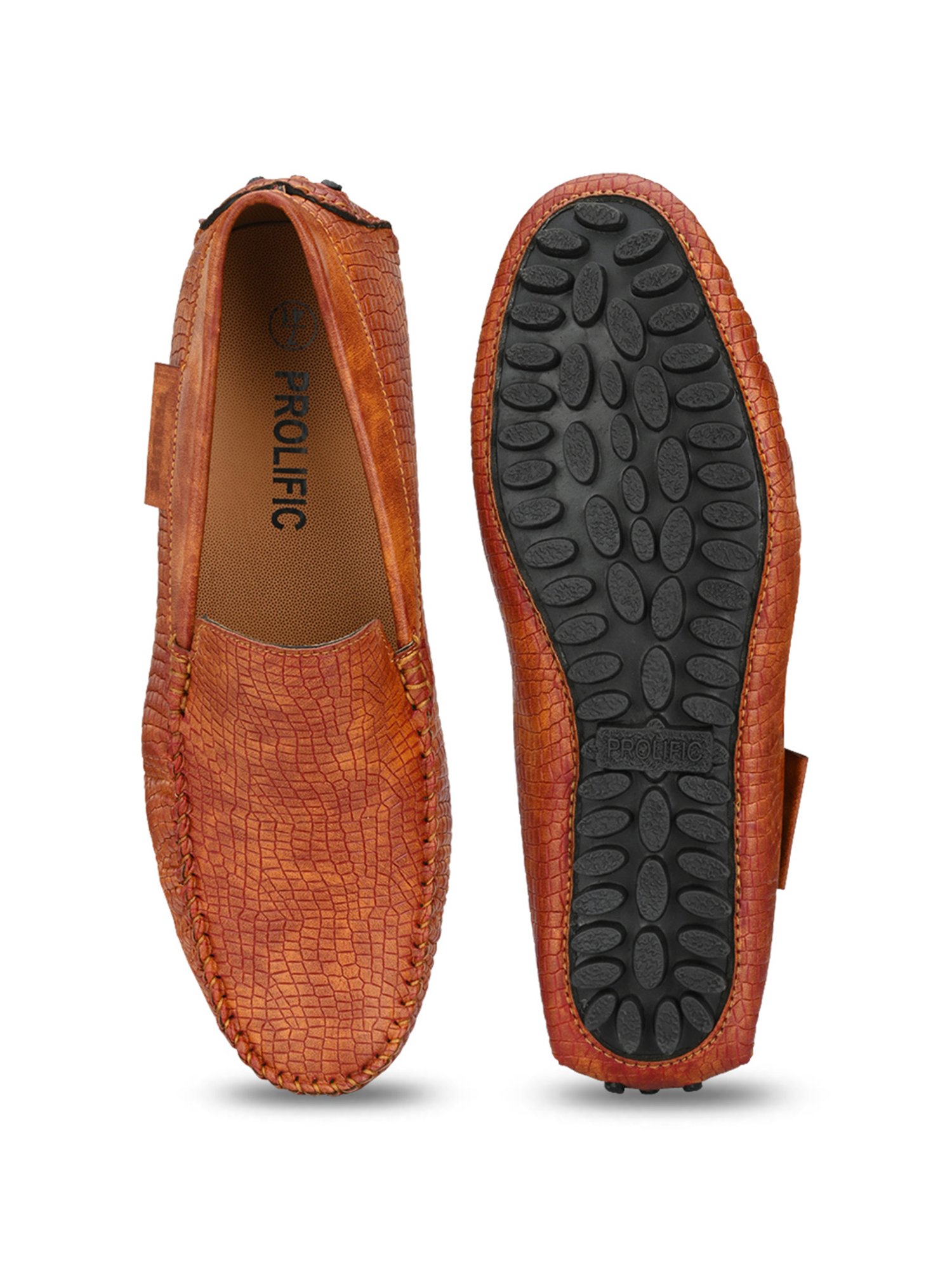 Prolific Men's Tan Casual Loafers