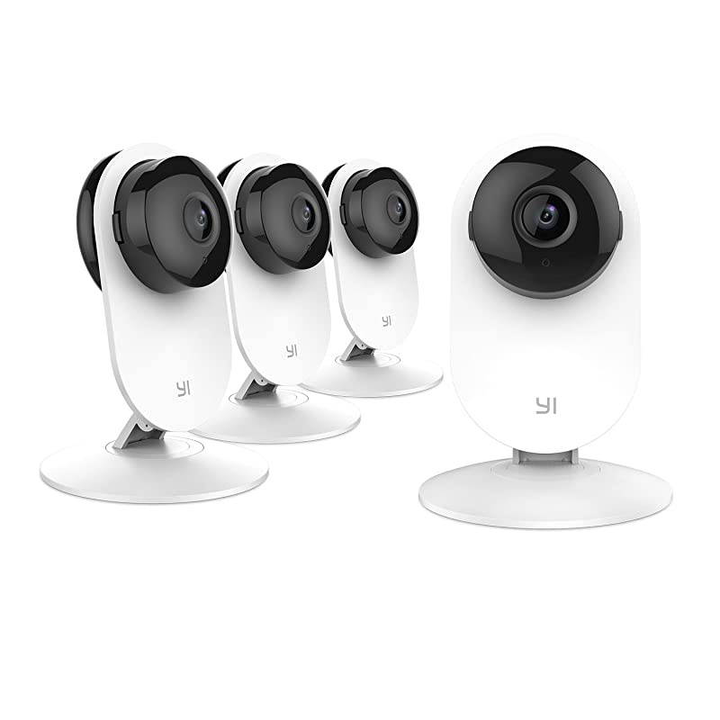 Home Camera IP Security Surveillance System with Night Vision on iOS Android App Cloud Service AvailableHome Camera 4pc