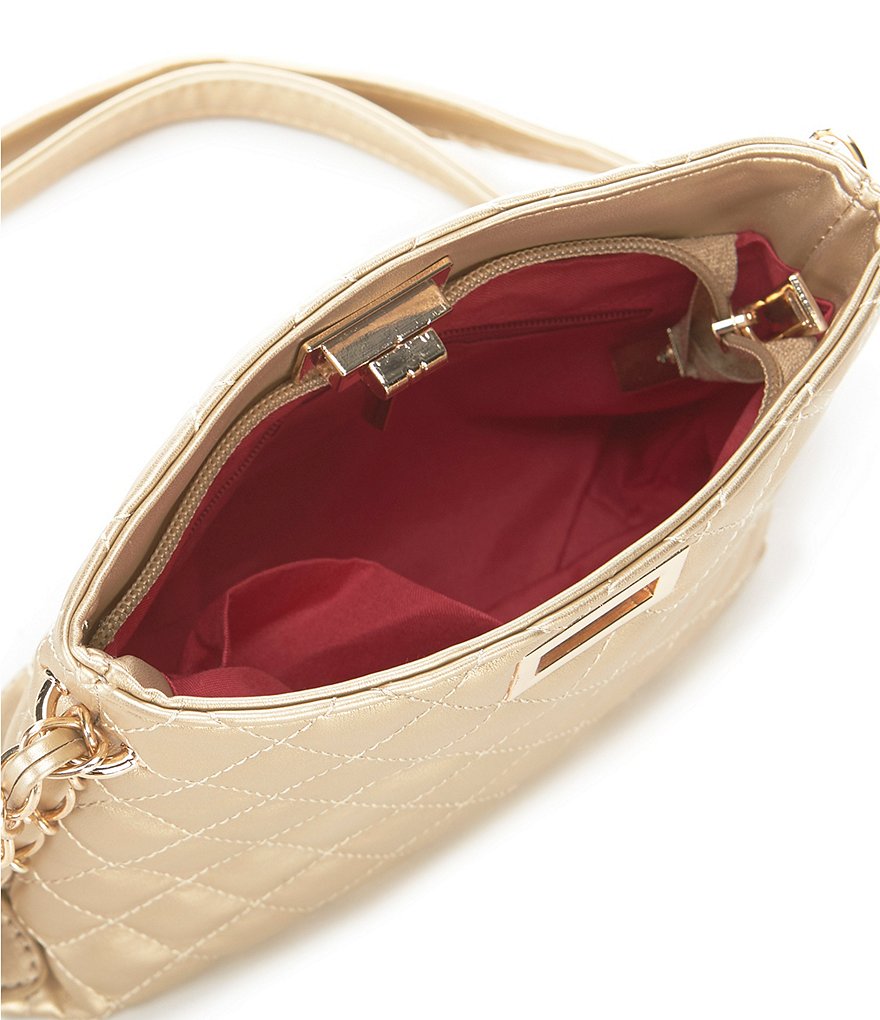 GB Girls Square Quilted Crossbody Handbag