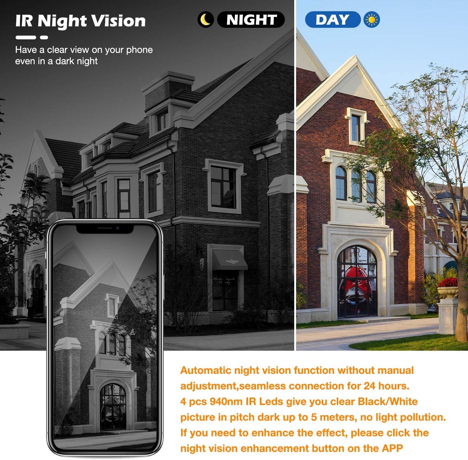 Mini Spy Camera 1080p Hidden Camera,Wireless WiFi Small USB Hidden Camera with Audio Night Vision and Motion Activated Indoor Use Security Cameras Surveillance Cam for Car Home Office (Coal-Black)