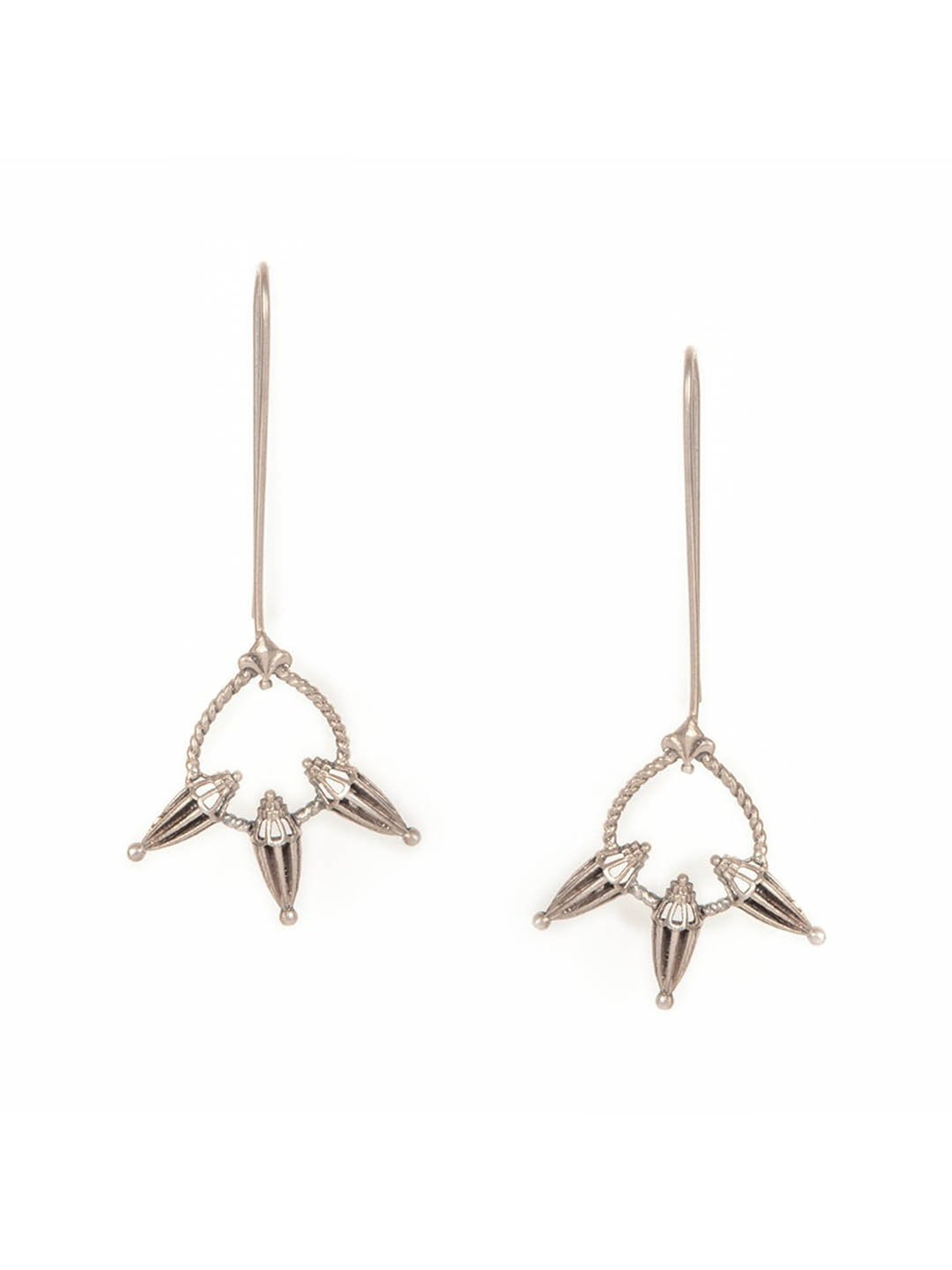 Shaya Champakali Inspired 92.5 Sterling Silver Earrings for Women