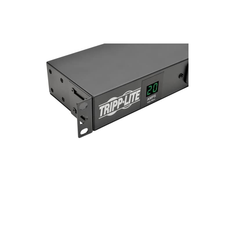 Metered PDU, 20A, Isobar Surge Suppression 3840 Joules, (12 5-20R, 2 5-15R), 120V, L5-20P/5-20P, 1U Rack-Mount Power (PDUMH20-ISO)
