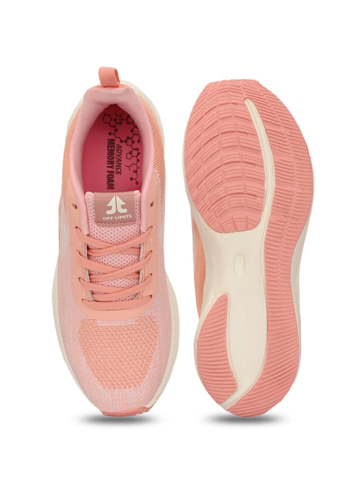 Off Limits Women's KYLIE Peach Running Shoes