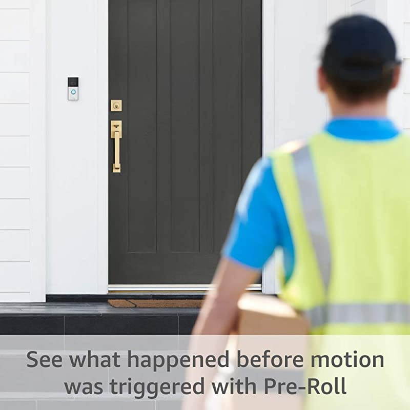 Allnew  Video Doorbell 3 Plus enhanced wifi improved motion detection 4second video previews easy installation