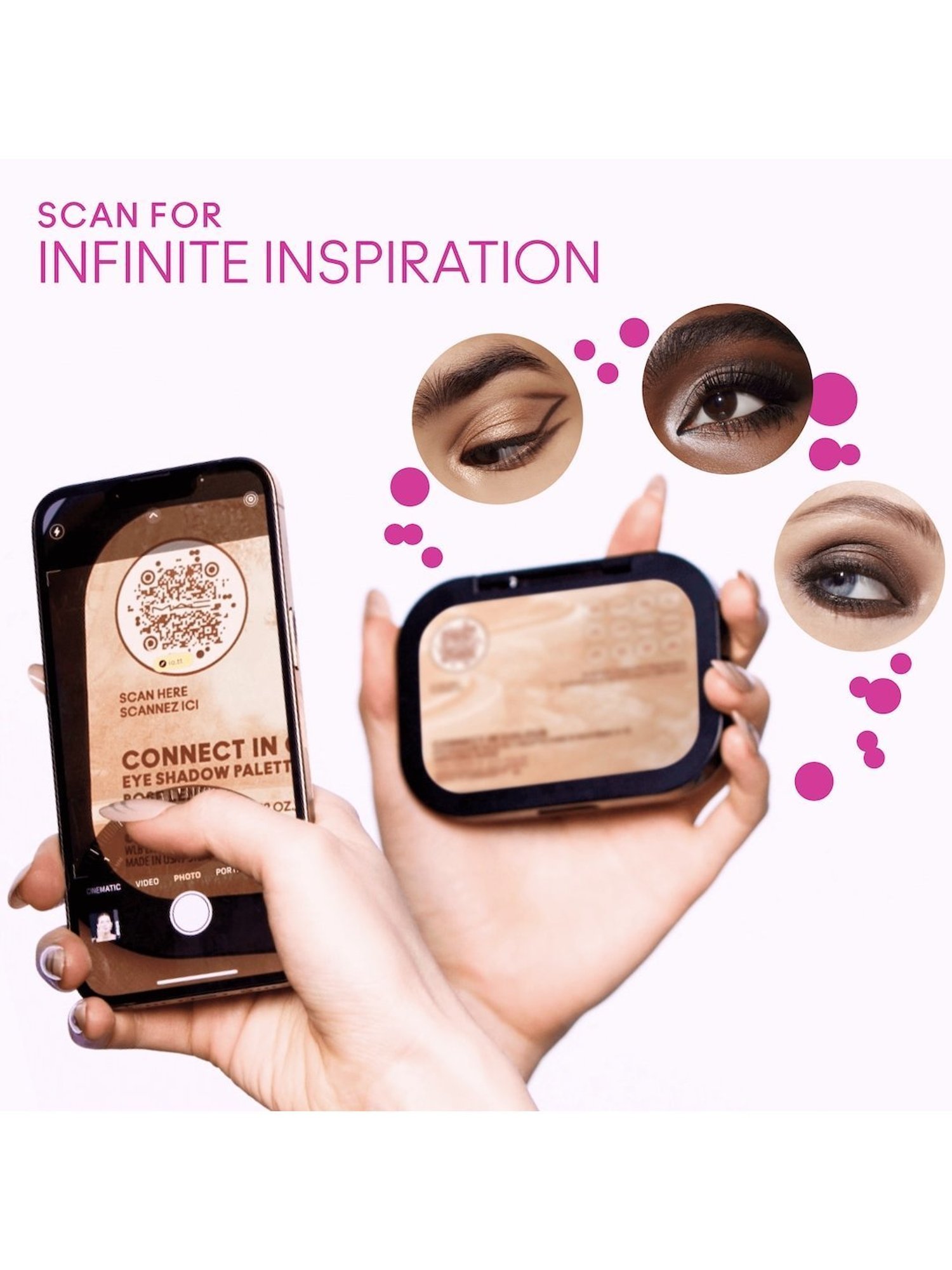 M.A.C Connect In Colour 12-Pan Eyeshadow Palette Unfiltered Nudes - 12.2 gm