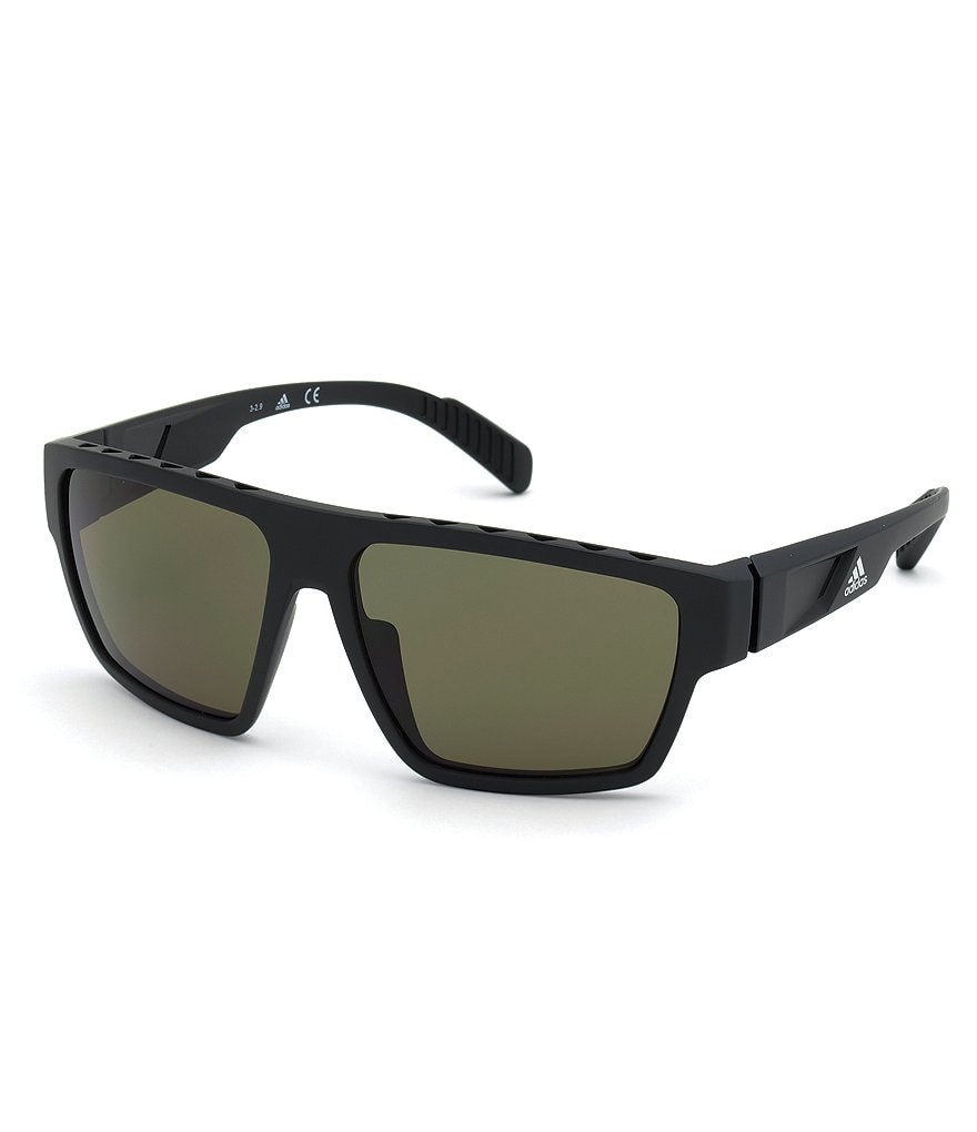 Adidas Men's Sport 0008 Rectangular Sunglasses