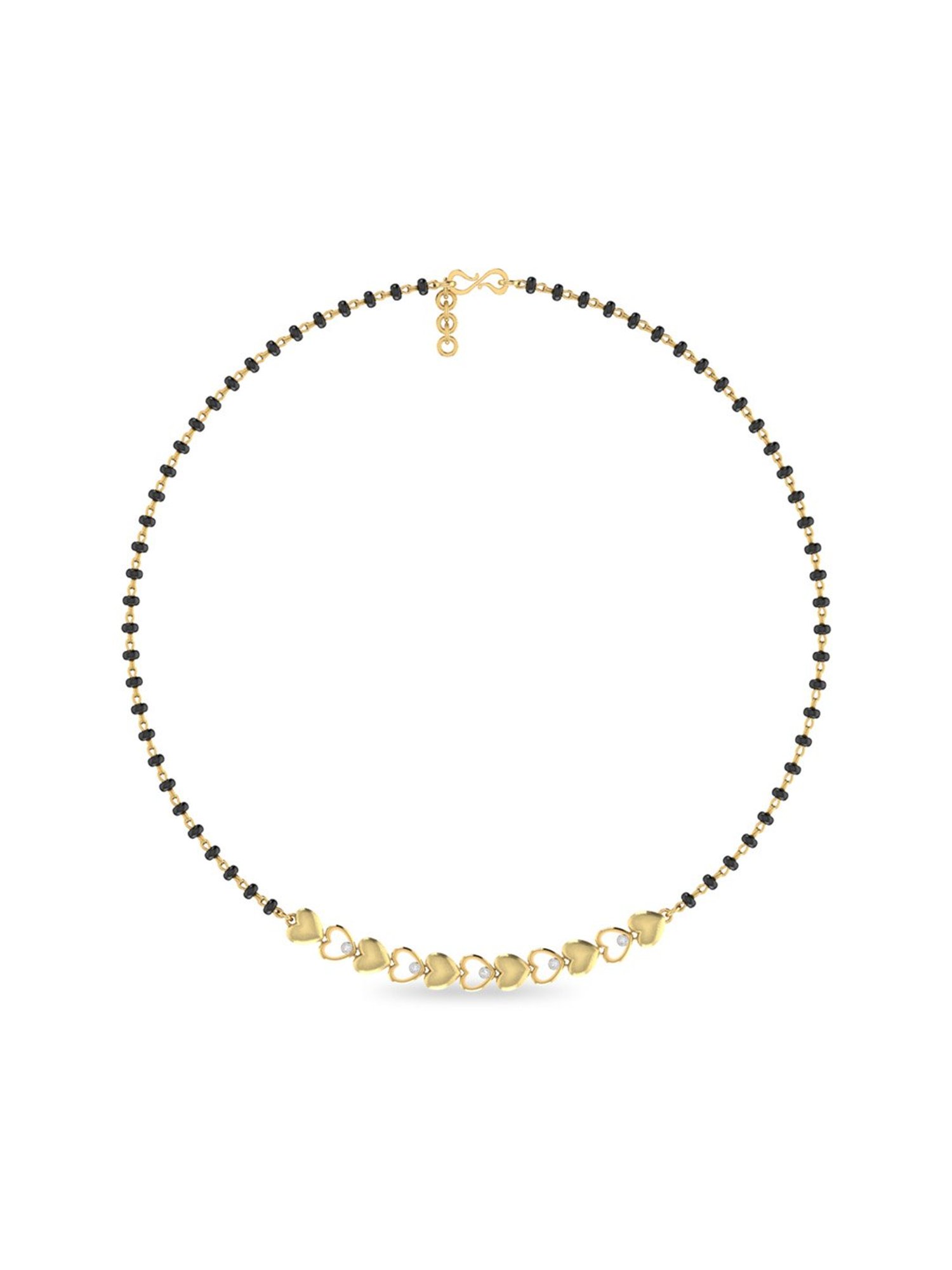 PC Jeweller Karv 18k Gold Mangalsutra