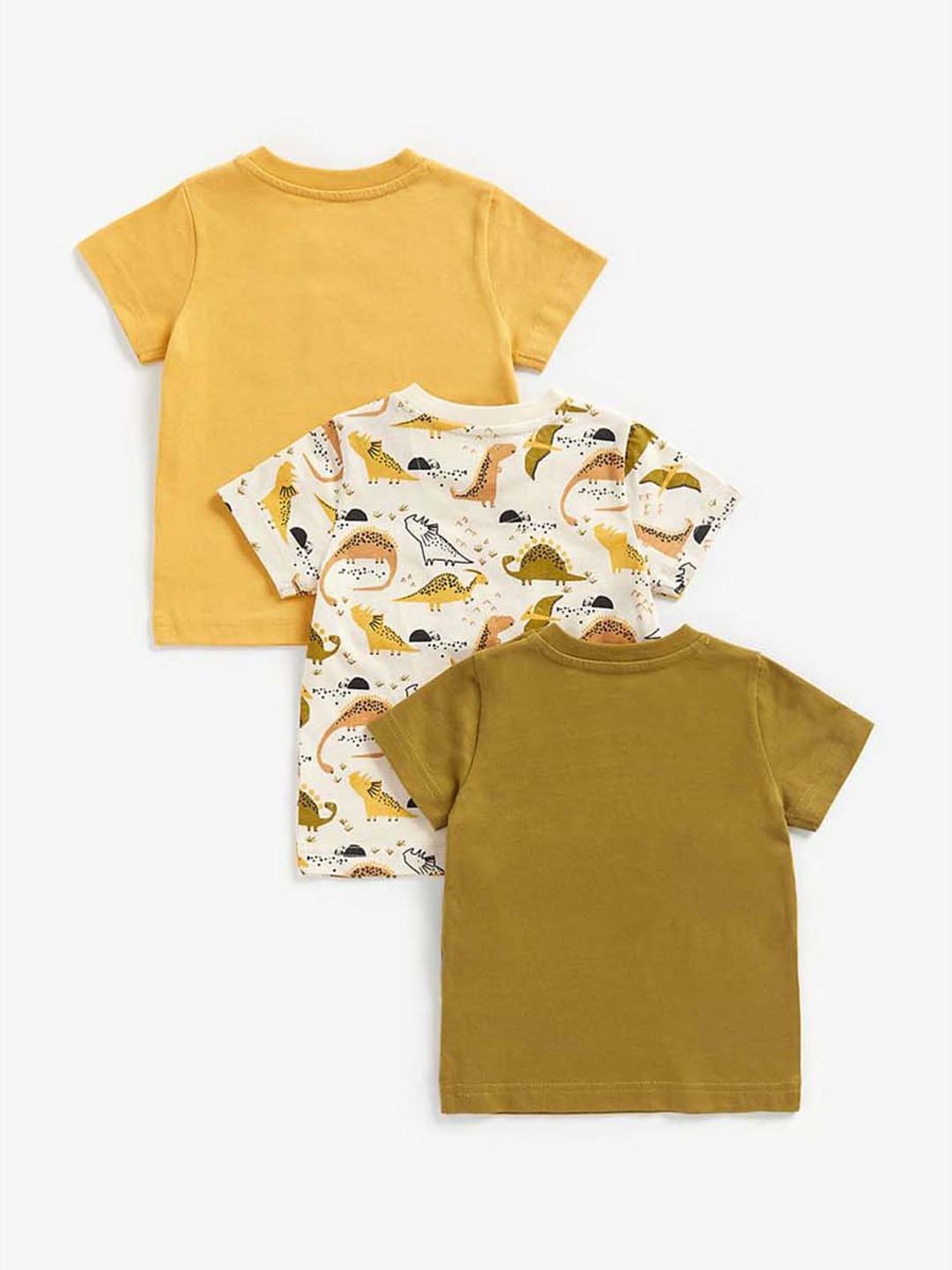 Mothercare Kids Multicolor Printed T-Shirt (Pack of 3)