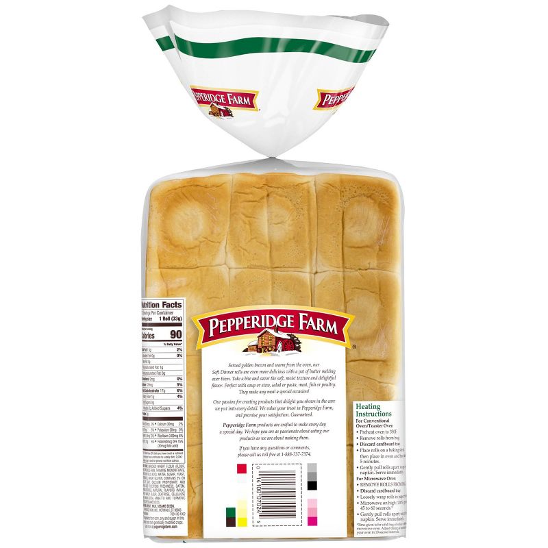 Pepperidge Farm Soft Country Style Dinner Rolls - 13.9oz/12ct