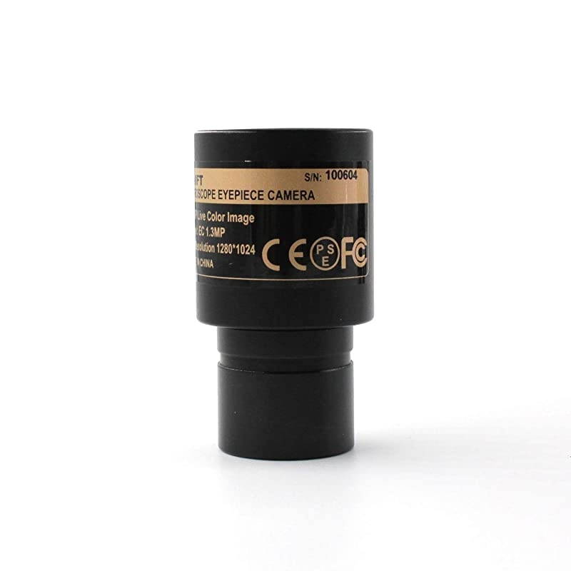 13 Megapixel Digital Camera for Microscopes Eyepiece Mount USB 20 Connection Color Photography and Video Windows and Mac Compatible