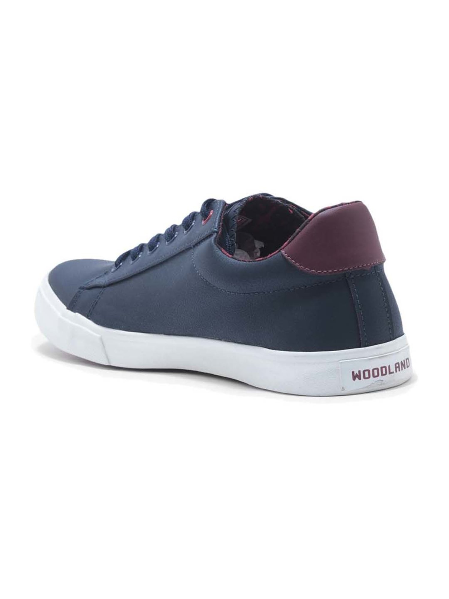 Woodland Men's Navy Casual Sneakers