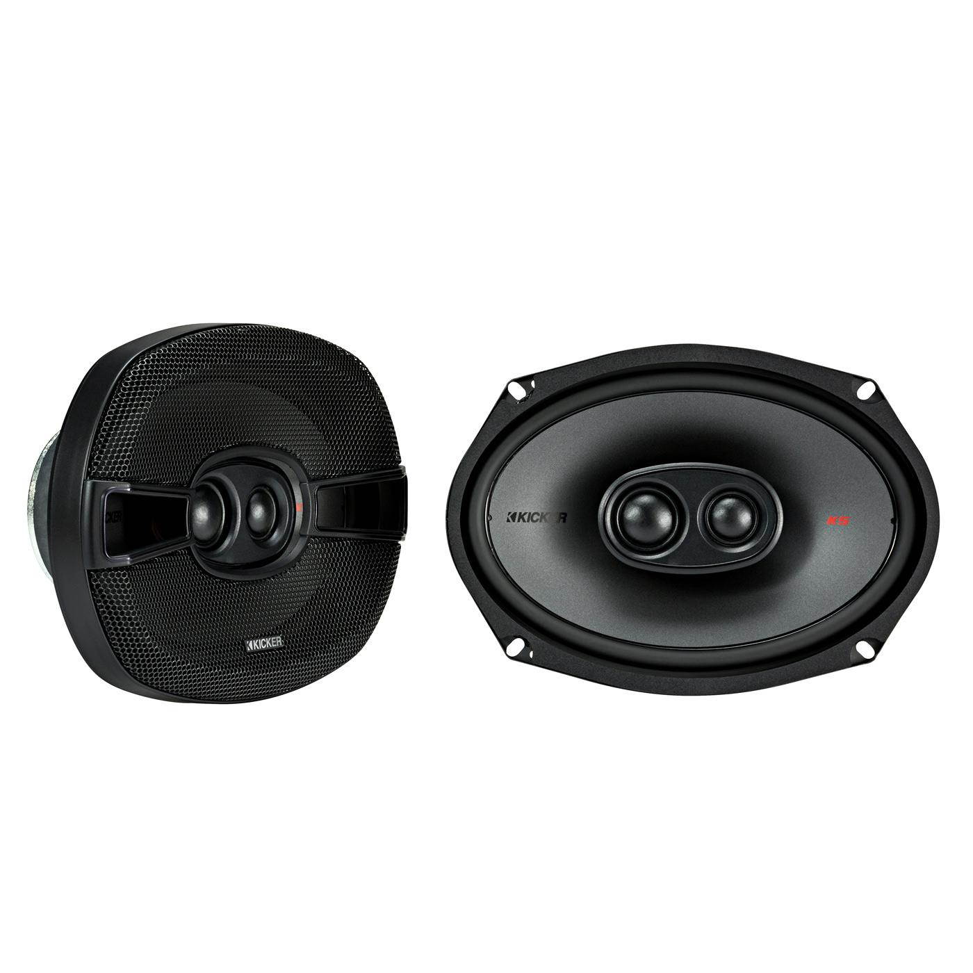 Kicker 44KSC69304 6x9" KS 3-Way Coaxial Speaker System