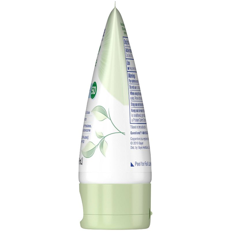 Coppertone Pure and Simple Botanicals Faces Sunscreen Lotion- SPF 50 - 2oz