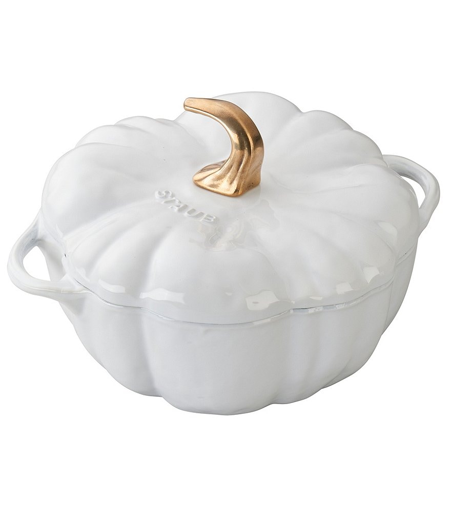 Staub Cast Iron 3.5 QT Pumpkin Cocotte