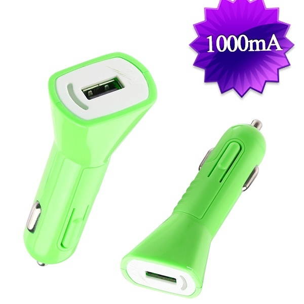 MYBAT Green TravelCar Charger Adapter(1A)