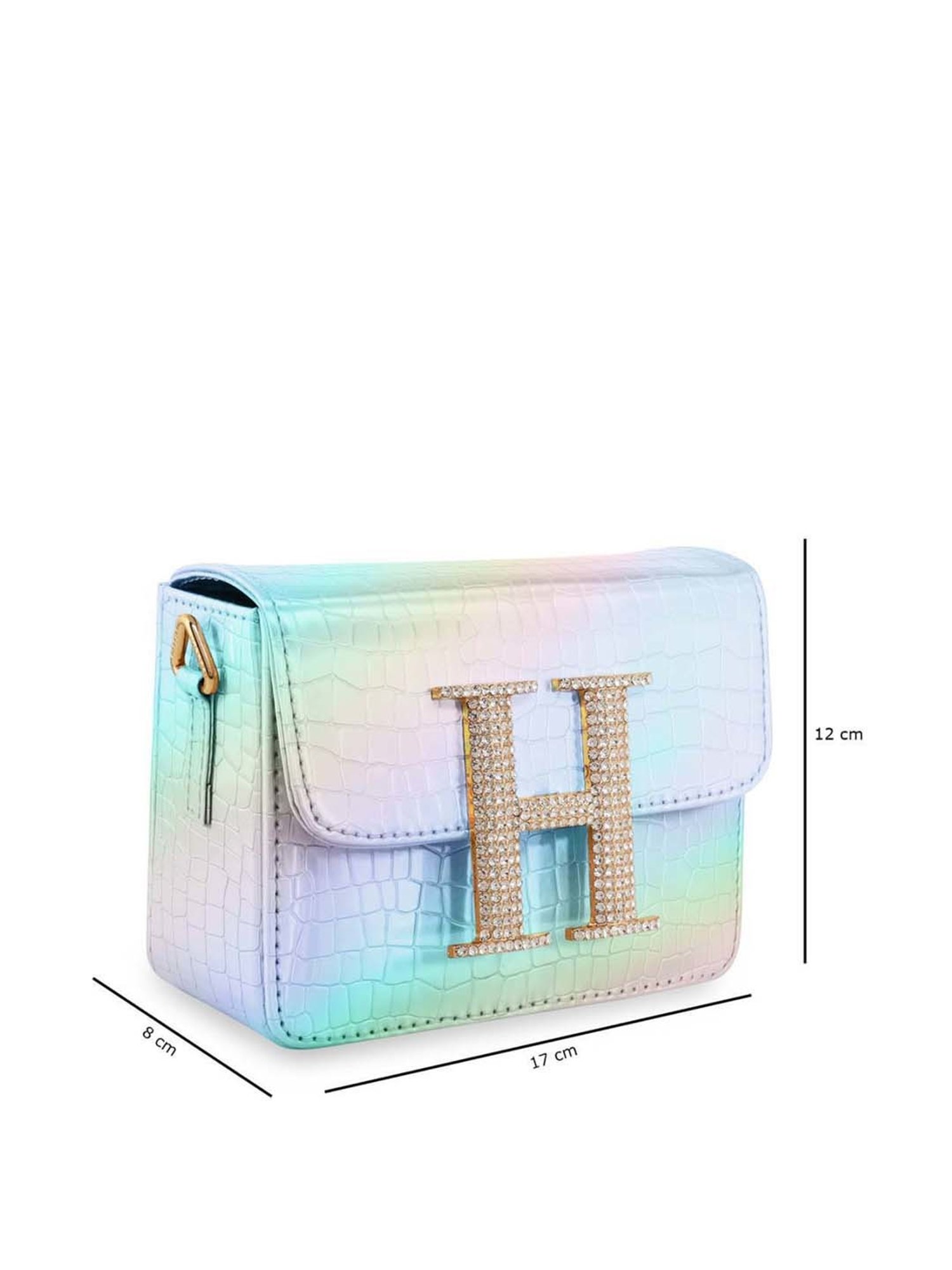 Esbeda Multicolor Textured Small Sling Handbag