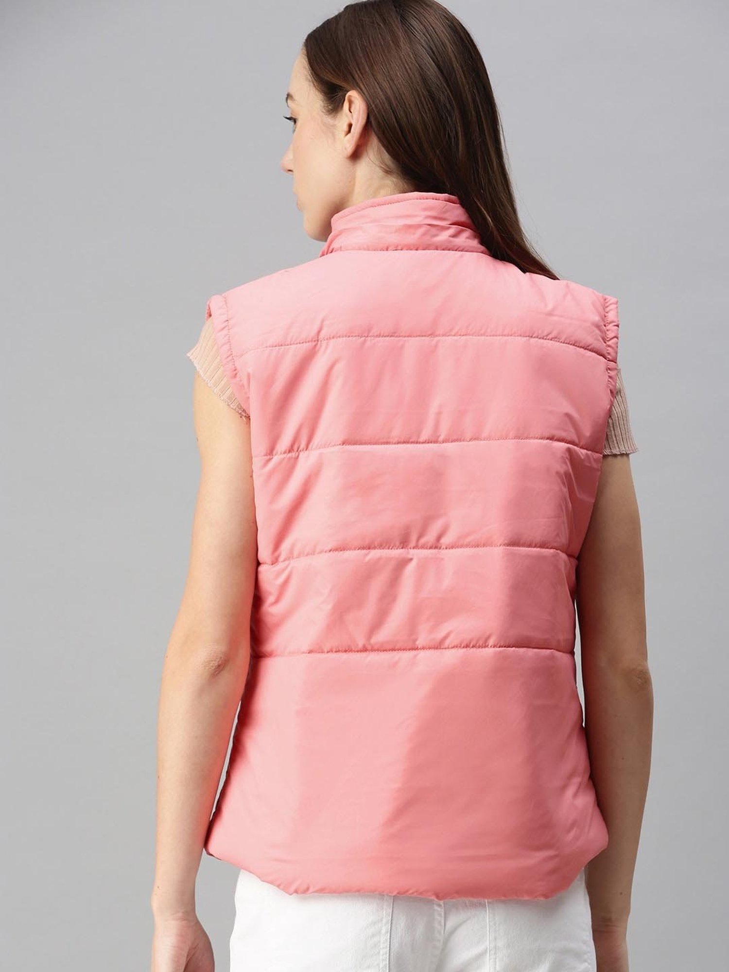 VOXATI Pink Quilted Jacket