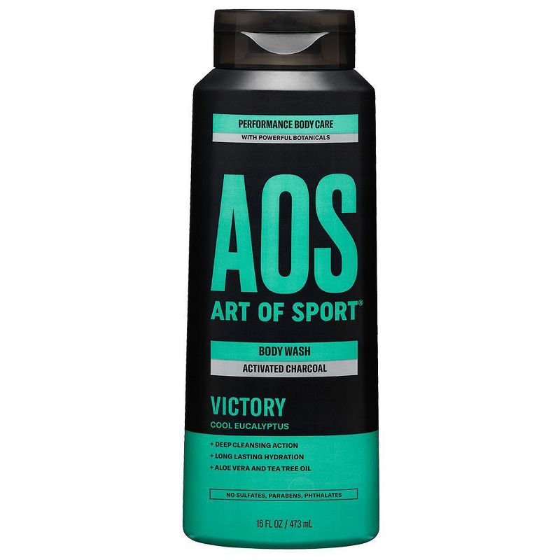 Art of Sport Victory Activated Charcoal Body Wash - 16 fl oz
