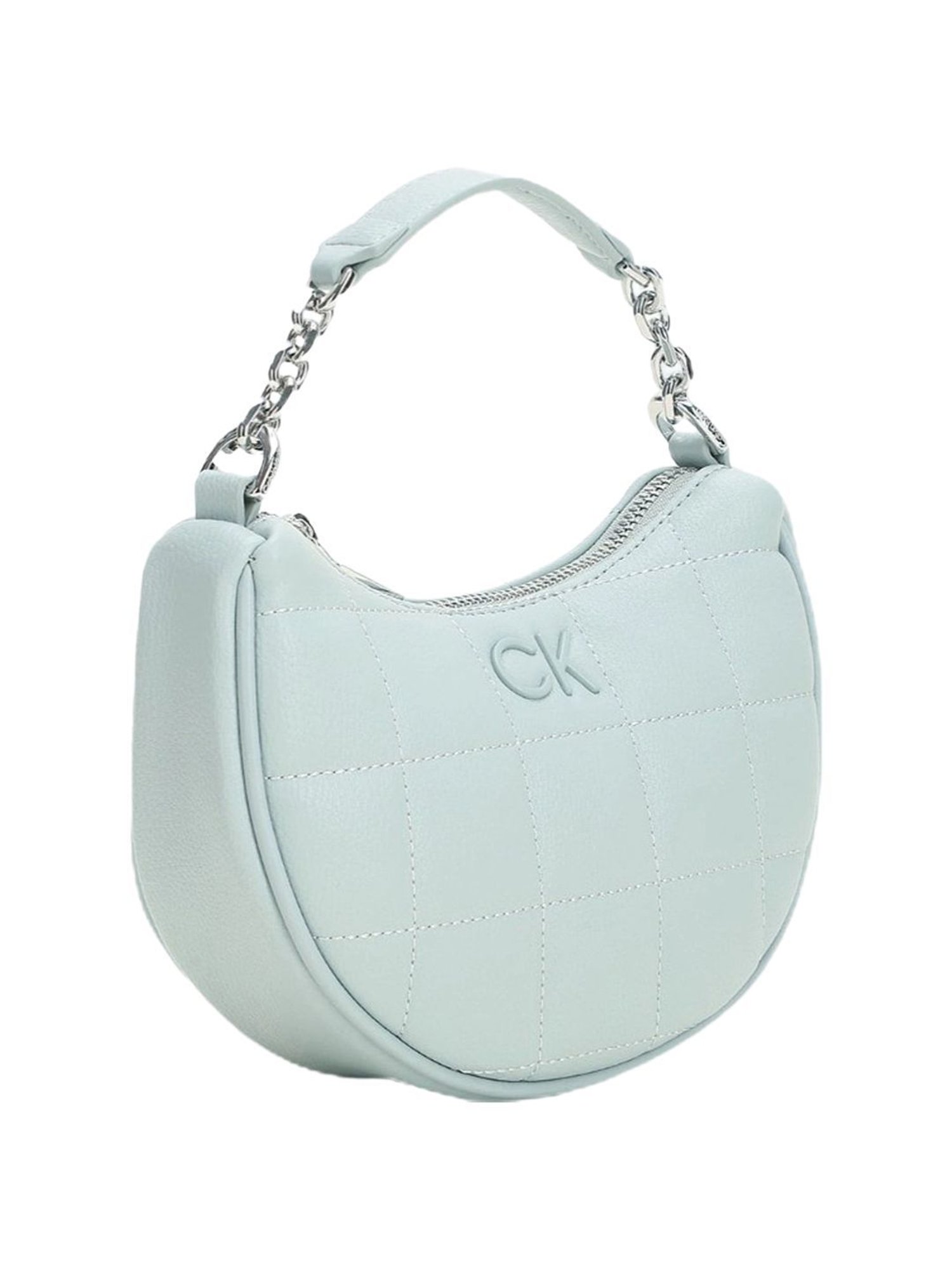 CALVIN KLEIN Pigeon Quilted Medium Hobo Bag