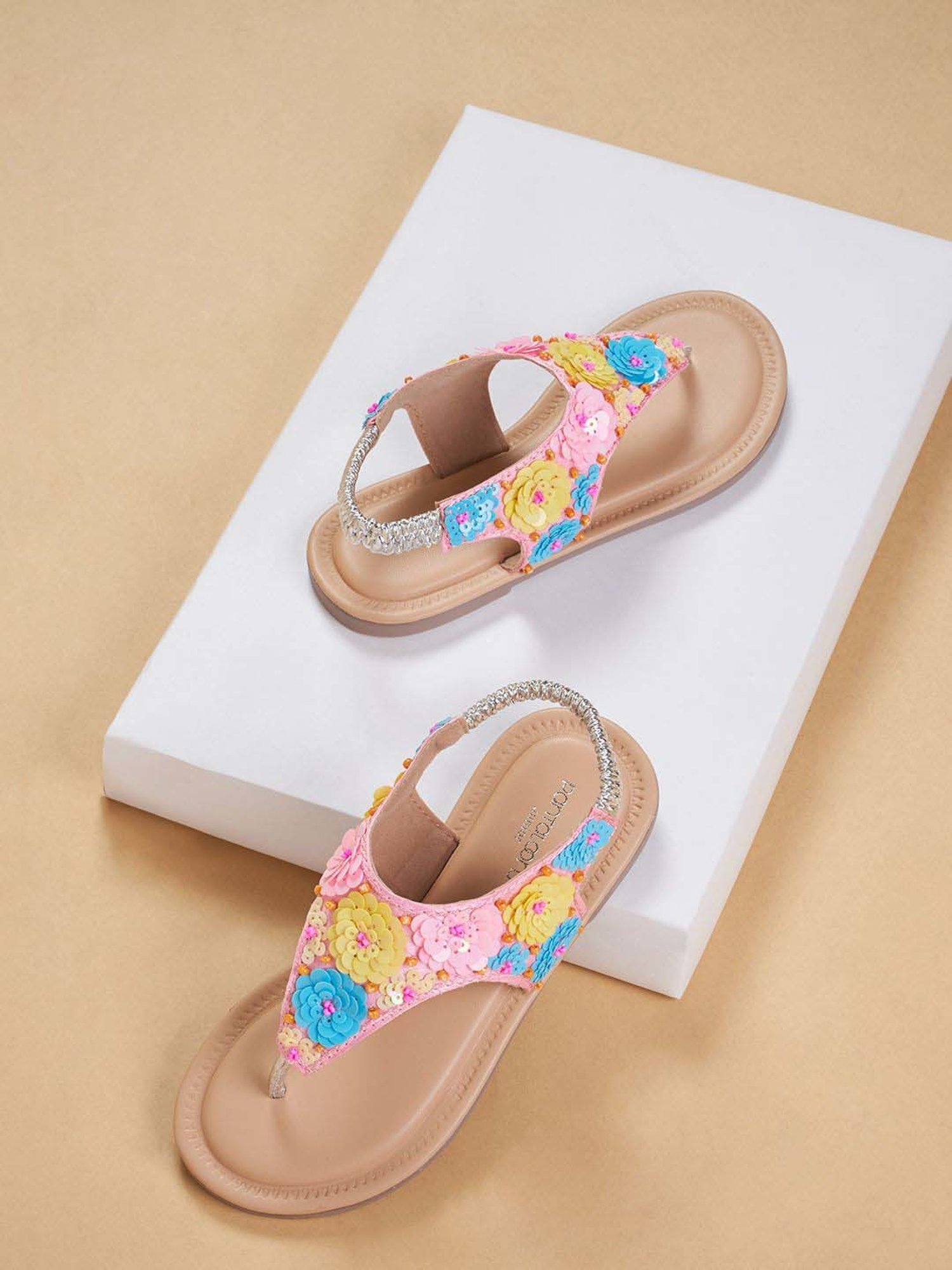 Pantaloons Junior Multicolor Thong Sandals