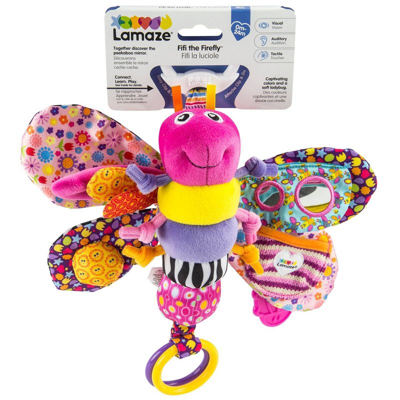 Lamaze Fifi the Firefly Clip & Go Baby Toy