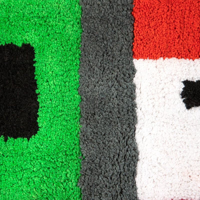 3'4"x4'6" Minecraft Accent Rug