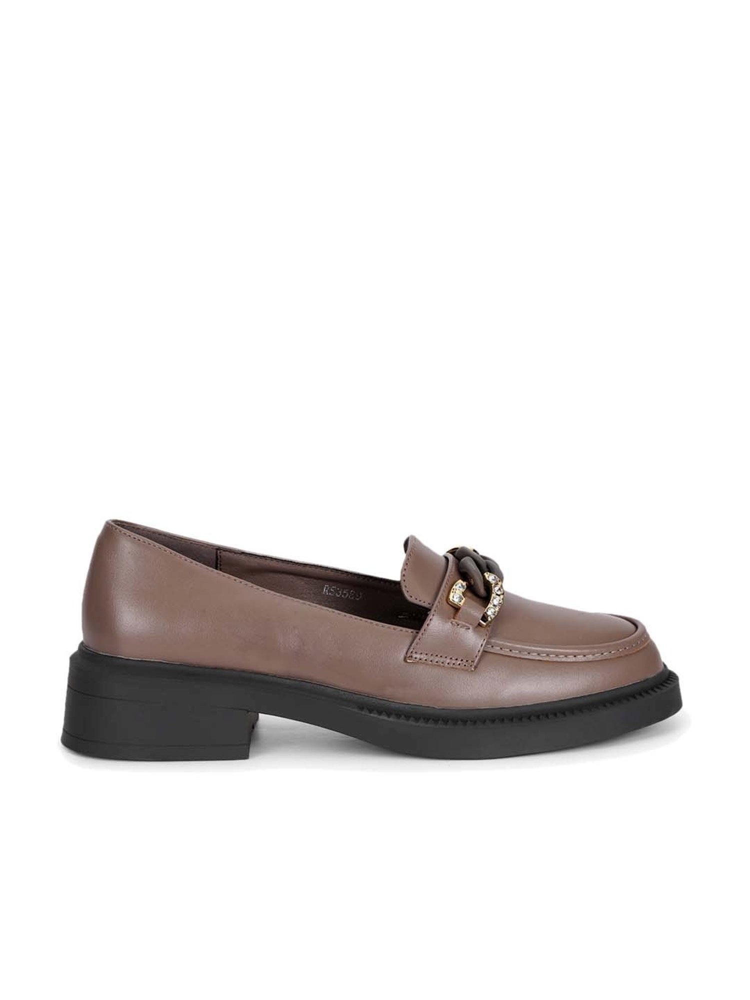 Truffle Collection Women's Dark Brown Casual Loafers