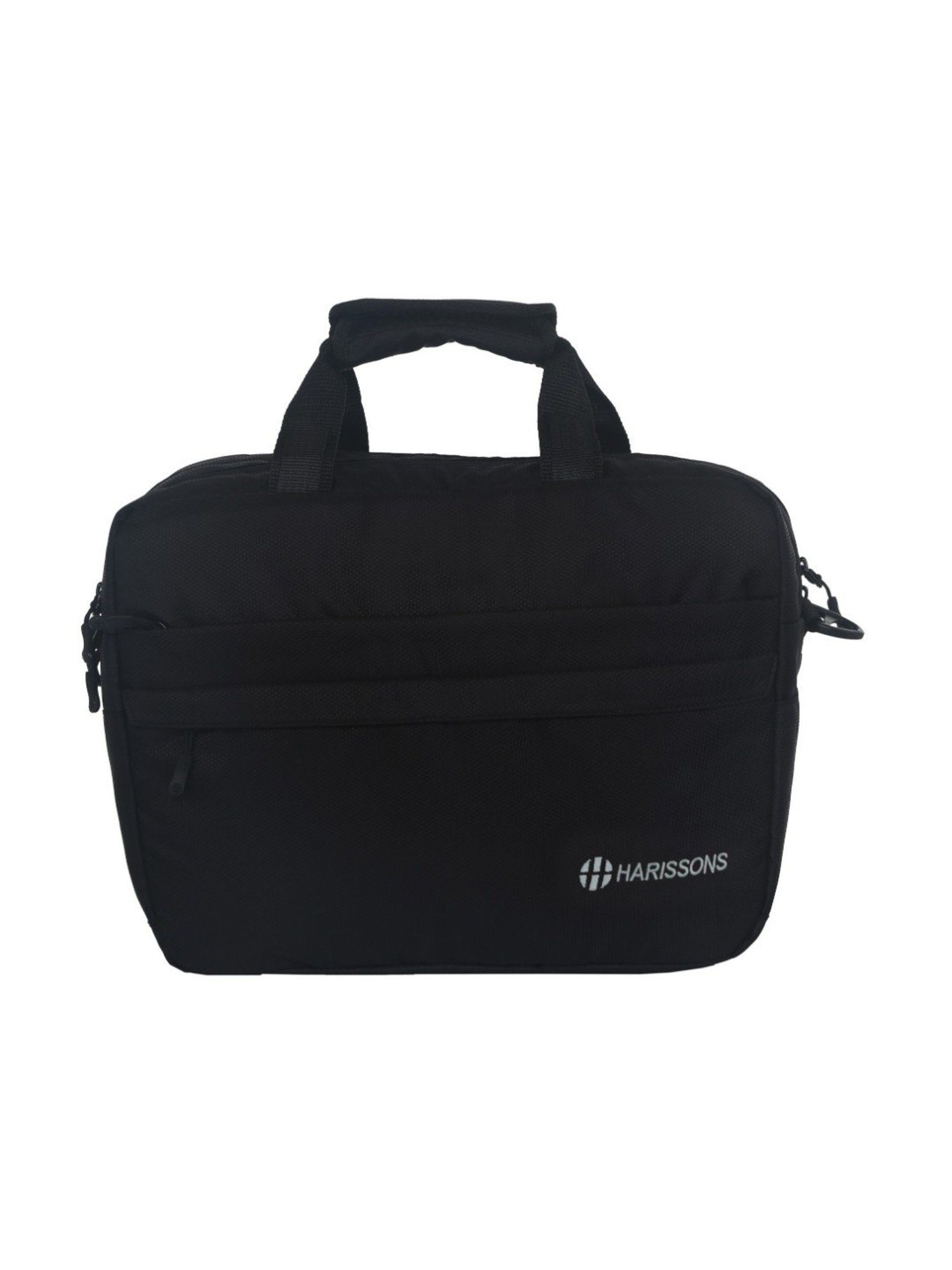 Harissons Jaunty Sling Dx 15.6 Inches Black Medium Laptop Messenger Bag